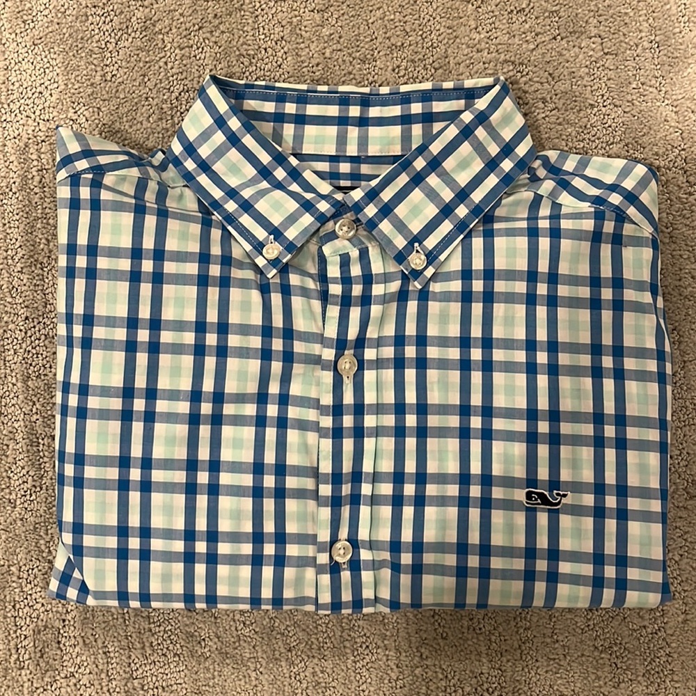 Vineyard Vines Whale Shirt button down